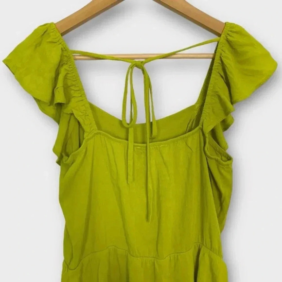 Moa Moa Ruffle Button Down Blouse - Picture 4 of 7